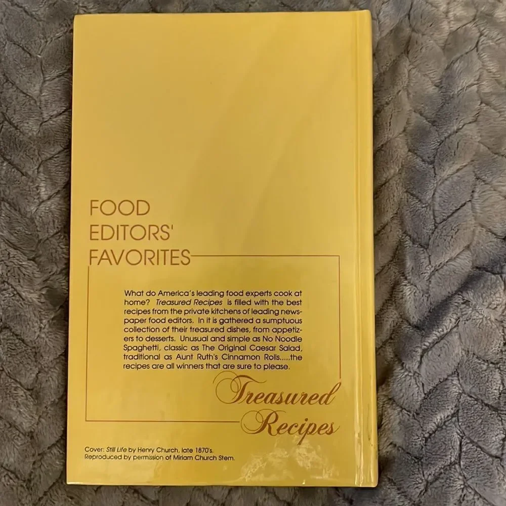 Vintage Good Editors Favorites Treasured Recipes